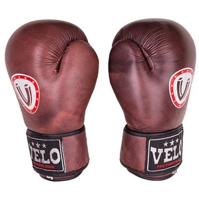 

Боксерские перчатки Velo кожаные коричневые 12oz antique (SKL11-281304)