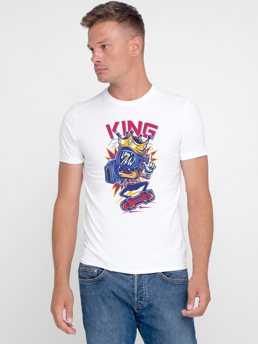 

Футболка Malta 19М440-24-Р2 KING М (46) Белая