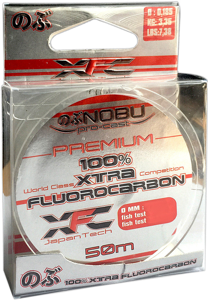 

Флюорокарбон Lineaeffe FF NOBU XFC 50 м 0.22 мм 4.65 кг Прозрачный (3043022)