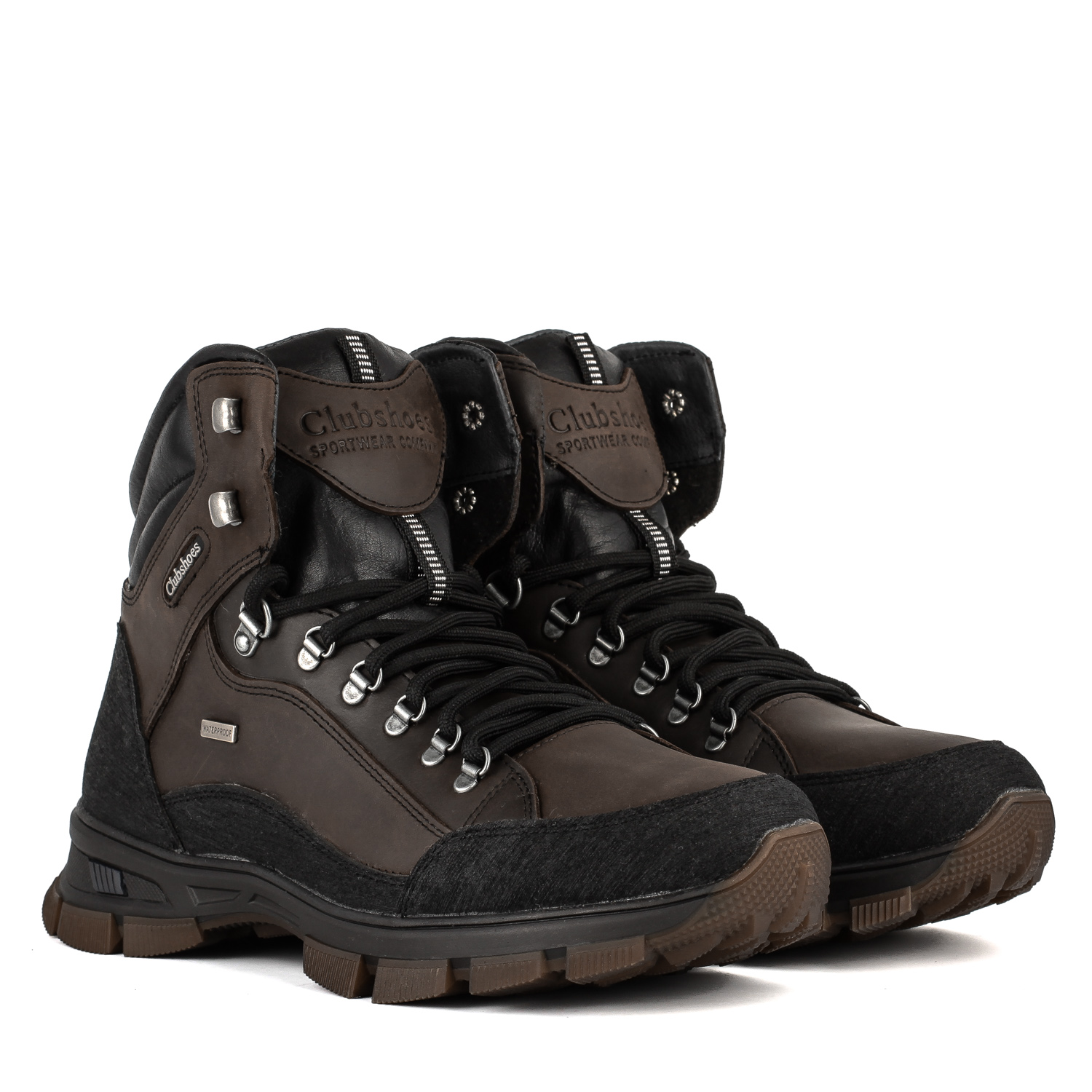 

Черевики CLUB SHOES Коричневий 44 (3270)