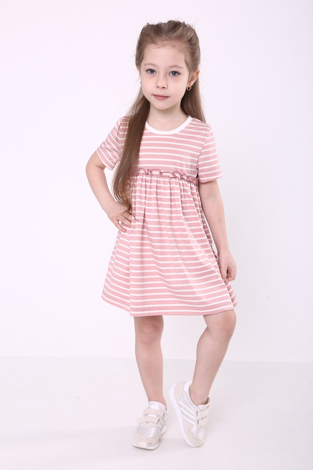 

Платье Модный карапуз 86 пудра 03-01074-0