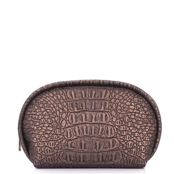 

Женская косметичка из кожзама POOLPARTY Cupcake bronze