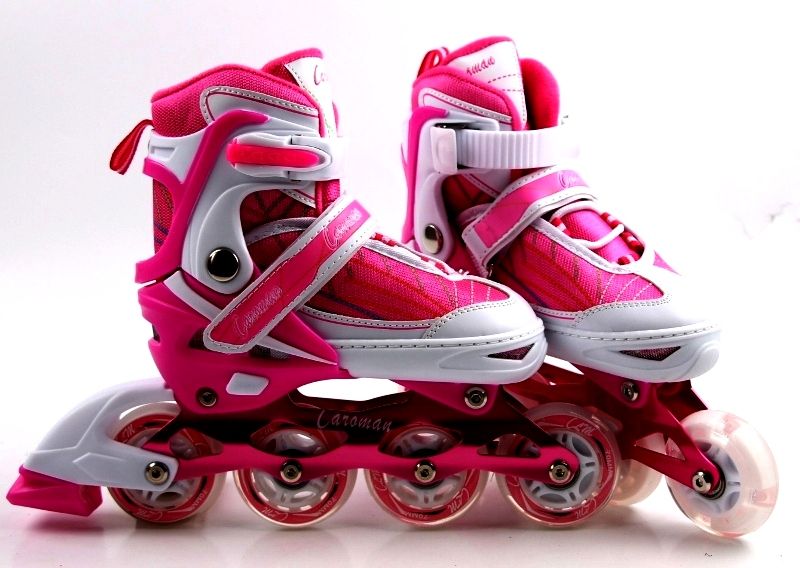 

Ролики Caroman Sport Pink, размер 31-35