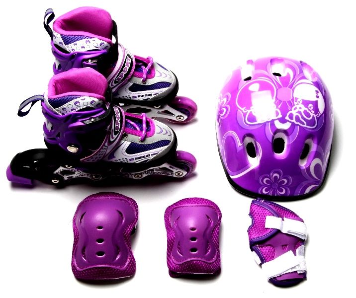 

Ролики Комплект Happy. Violet, размер 34-37