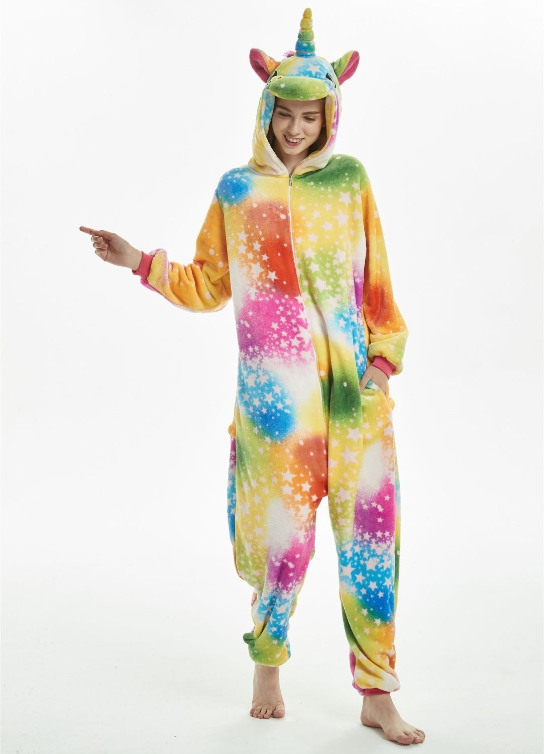 

Пижама Кигуруми Kigurumi Единорог Салют S (3101)
