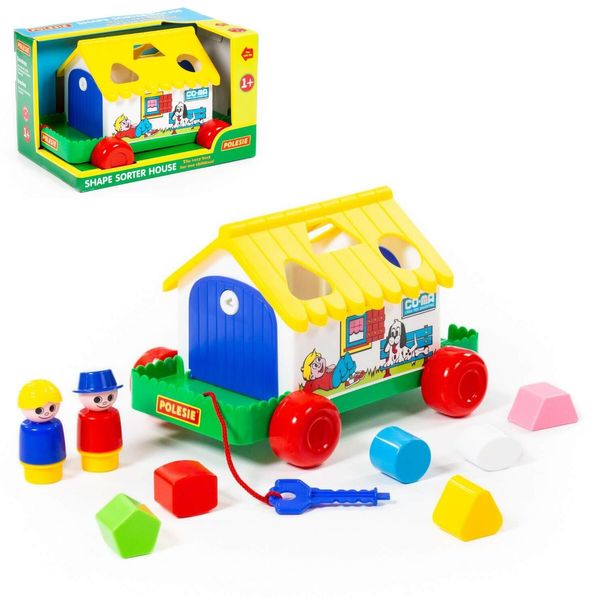 

Игра Polesie игровой дом в коробке желтый (6028-2)