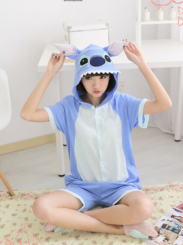 

Пижама летняя Kigurumi Кигуруми Стич XL (4001)