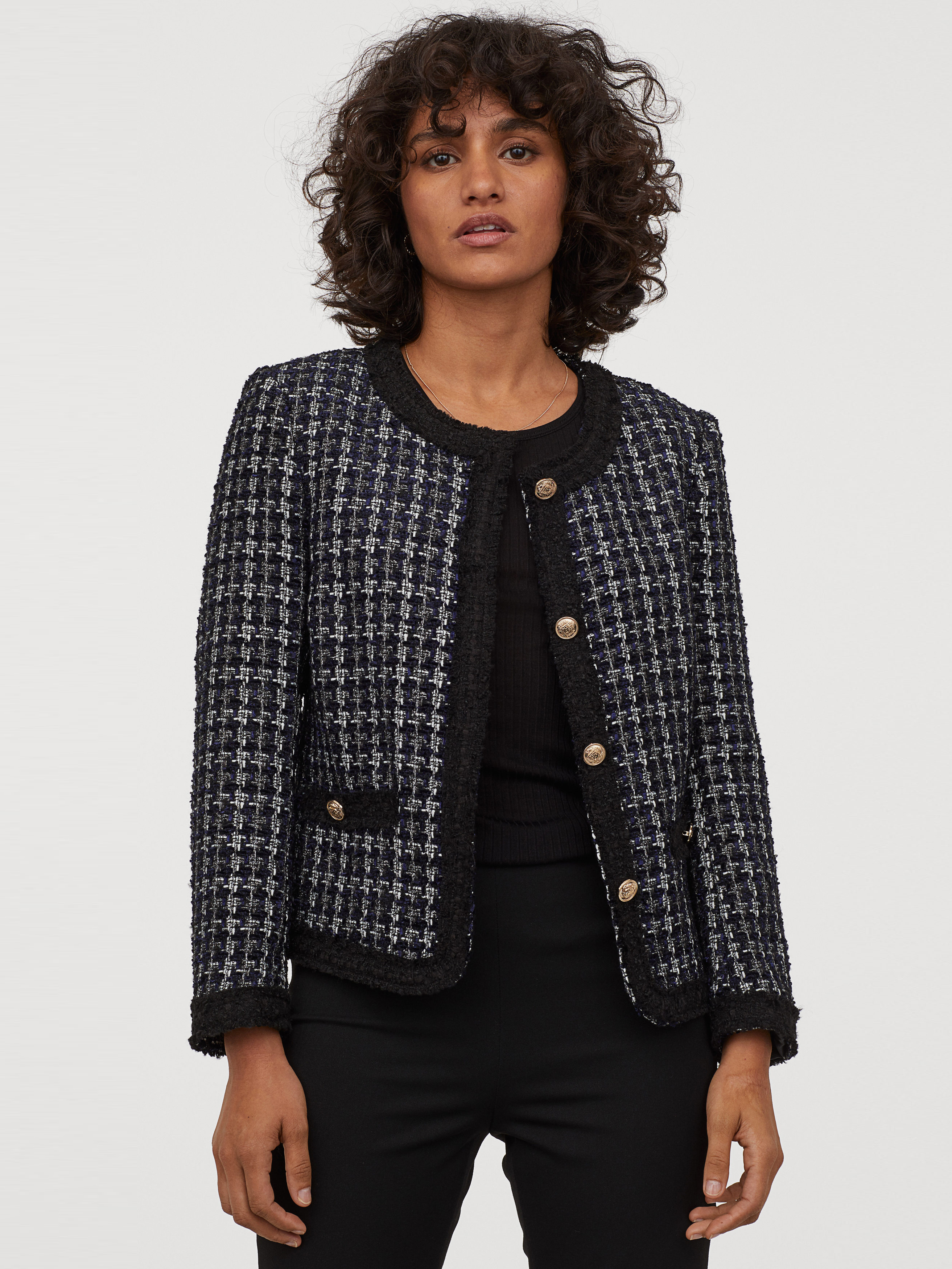 

Жакет H&M 0820787-0 34 Разноцветный