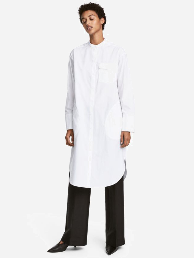 

Платье H&M 0601615-7 36 Белое