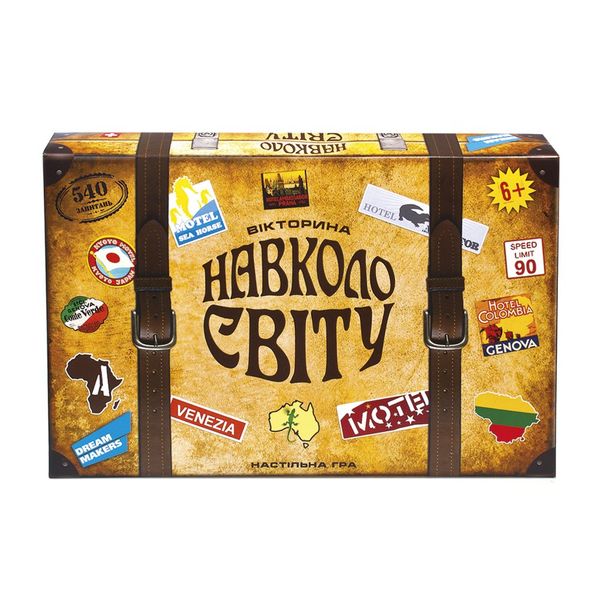 

Детская настольная игра "Вокруг света" - Dream Makers (1202_UA)