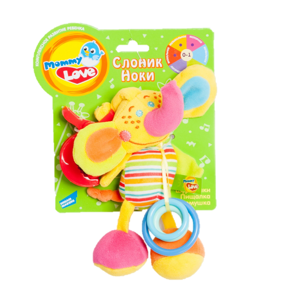 

Подвеска музыкальная с заводным механизмом Слоник Ноки Mommy love (SDS0\M)