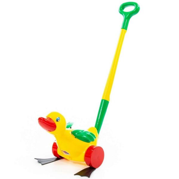 

Развивающая игрушка Каталка Polesie утёнок с ручкой (7925)