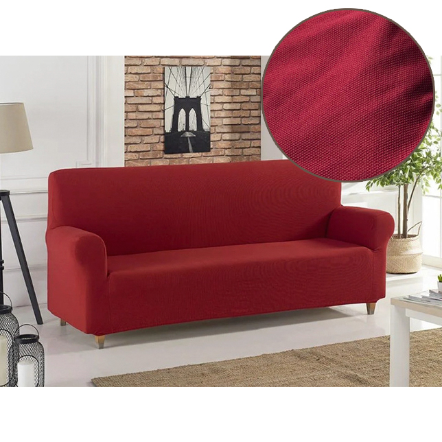 

Чехол на диван Home Collection Karna Турция Бордовый (TK-11601)
