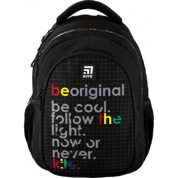 

Рюкзак со светоотражающими элементами молодежный Kite Education K20-8001M-2