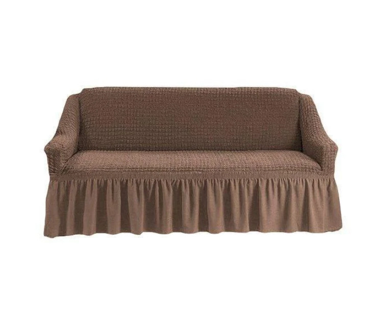 

Чехол на диван с юбкой Home Collection Evibu Турция Капучино (NT-10349)