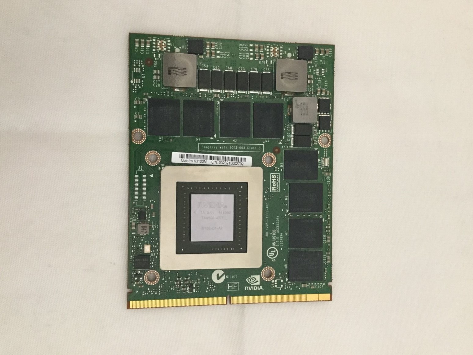 

NVIDIA Quadro K3100M