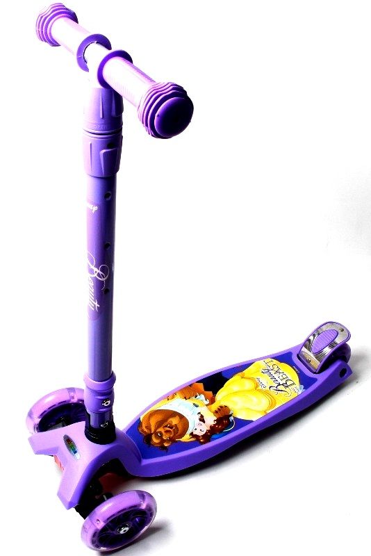

Самокат Scooter Maxi Scooter Disney Beauty Beast с наклоном руля и складной