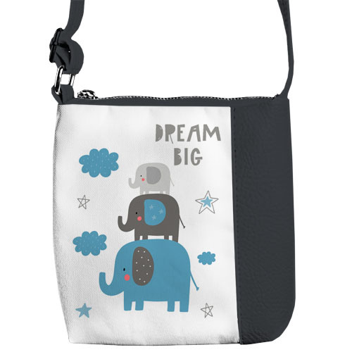 

Сумка детская Little prince/princess Presentville Dream big 18x18 см