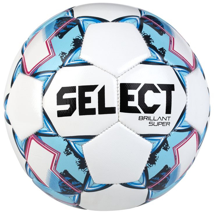 

Мяч футбольный Select Brillant Super mini White-Blue (5703543267477)