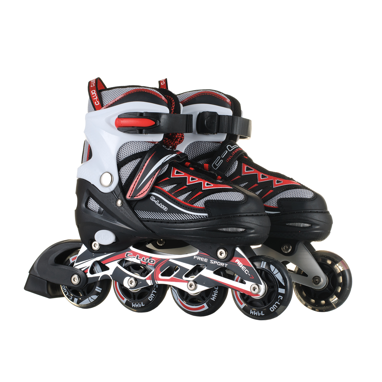 

Раздвижные Роликовые Коньки 803 S(31-34) Красный
