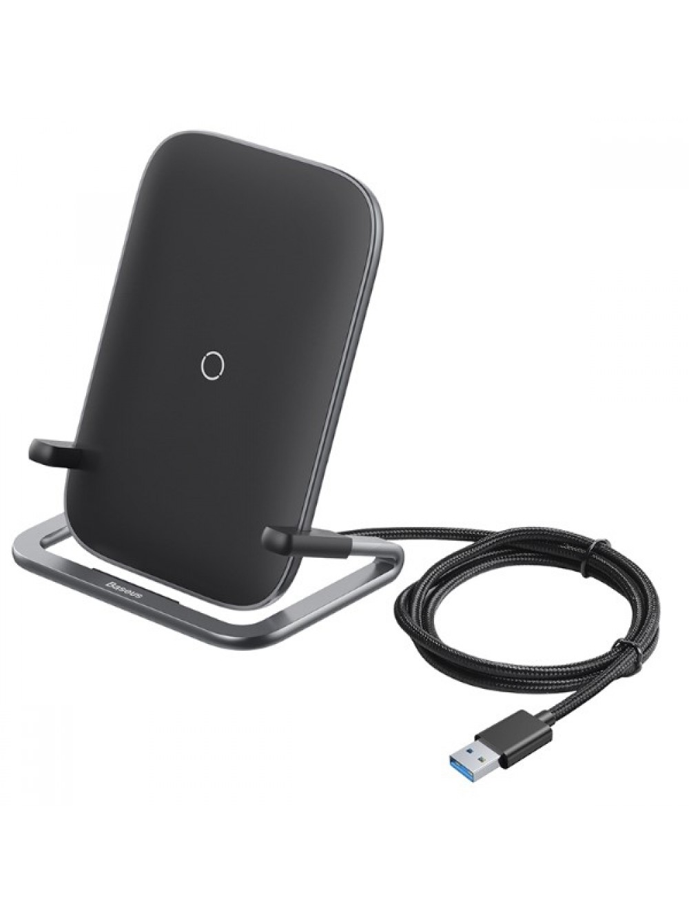 

Безпровідна зарядка BASEUS RIB WIRELESS CHARGER 15W з підставкою для телефону