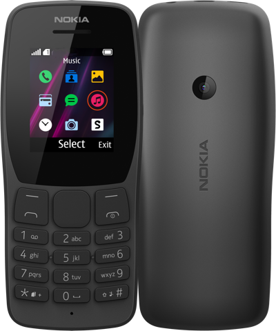 

Мобильный телефон Nokia 110 Black