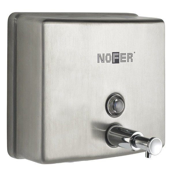 

Дозатор для жидкого мыла Nofer Inox 03004.S