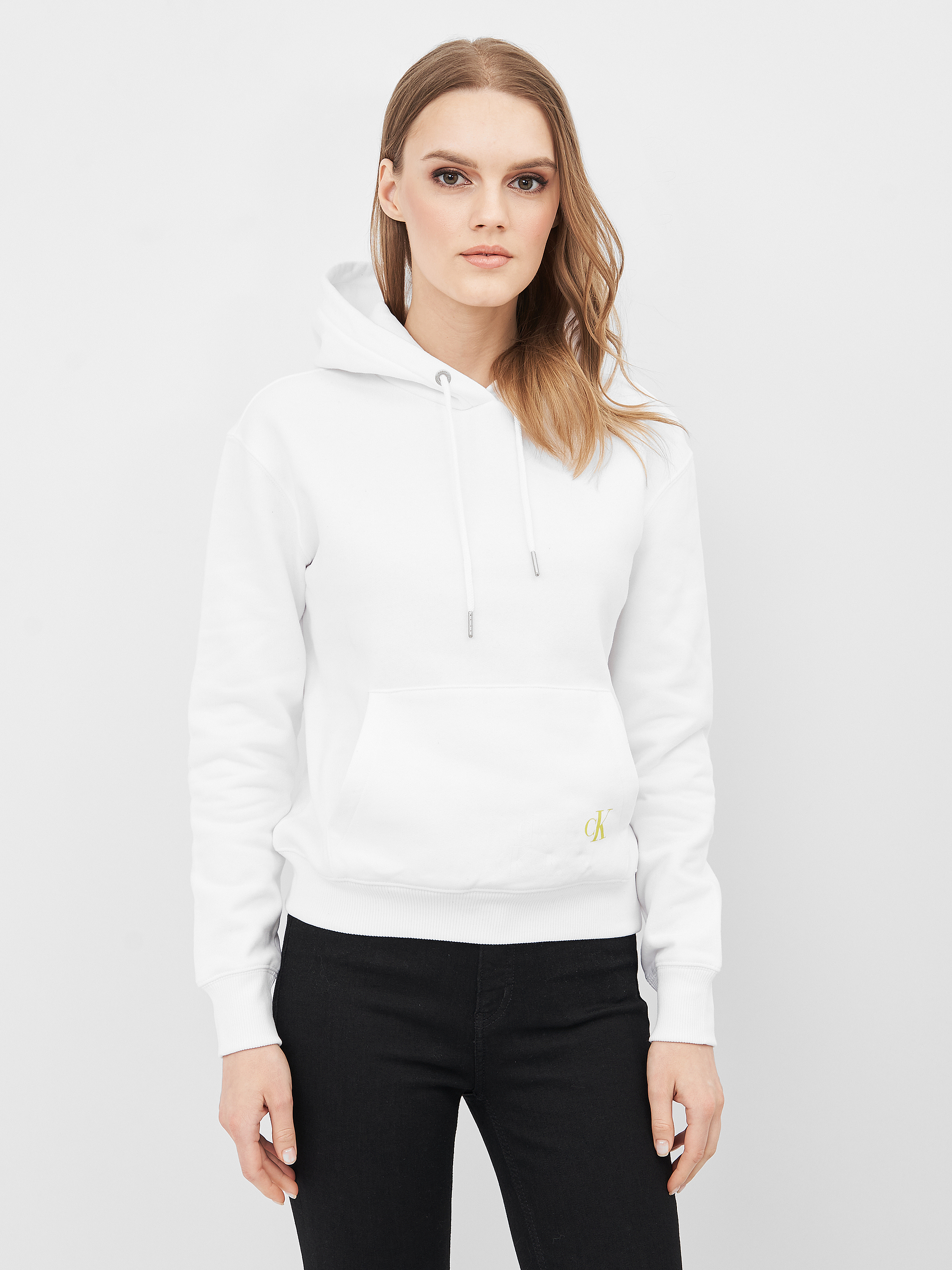 

Худи Calvin Klein Jeans Back Monogram Graphic Hoodie J20J216547-YAF S Ck White