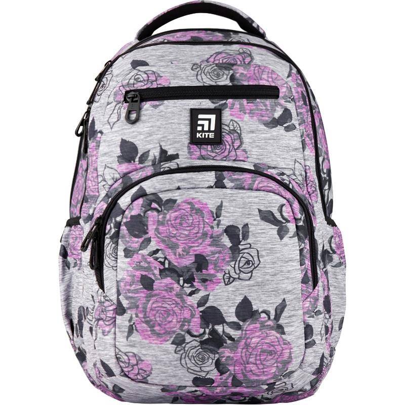 

Рюкзак школьный для девочек Kite Education 903-1 28л 770гр (K20-903L-1) Серый