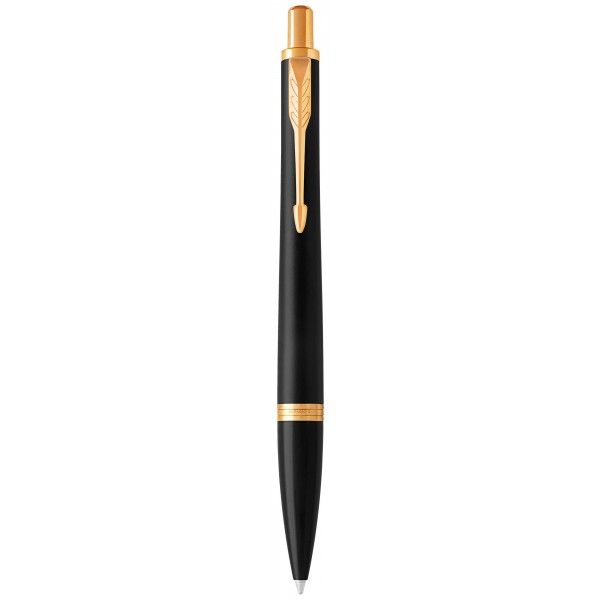 

Ручка шариковая Parker Urban 17 Muted Black GT BP 30 032 Черная с позолотой