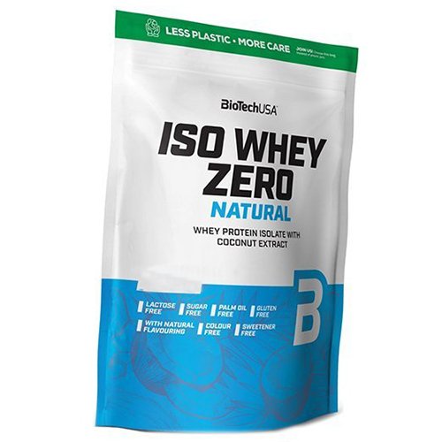 

Iso Whey Zero Natural BioTech (USA) 500г Кокос (29084022)