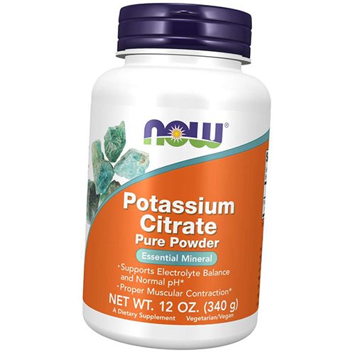 

Цитрат Калия, Potassium Citrate Powder, Now Foods 340г (36128357)