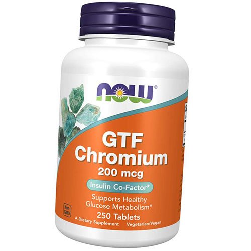 

Now Foods GTF Chromium 200 250таб (36128382)