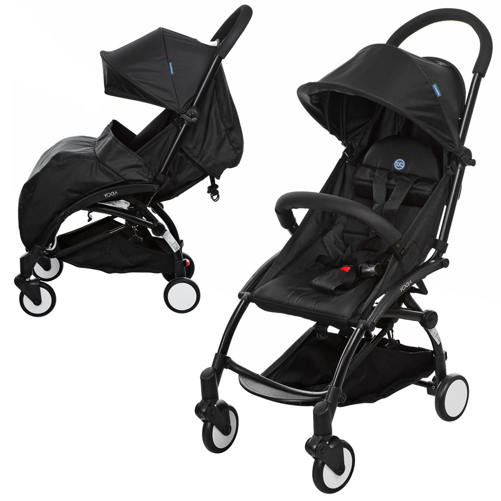 

Коляска детская M 3548-2 YOGA черный Bambi
