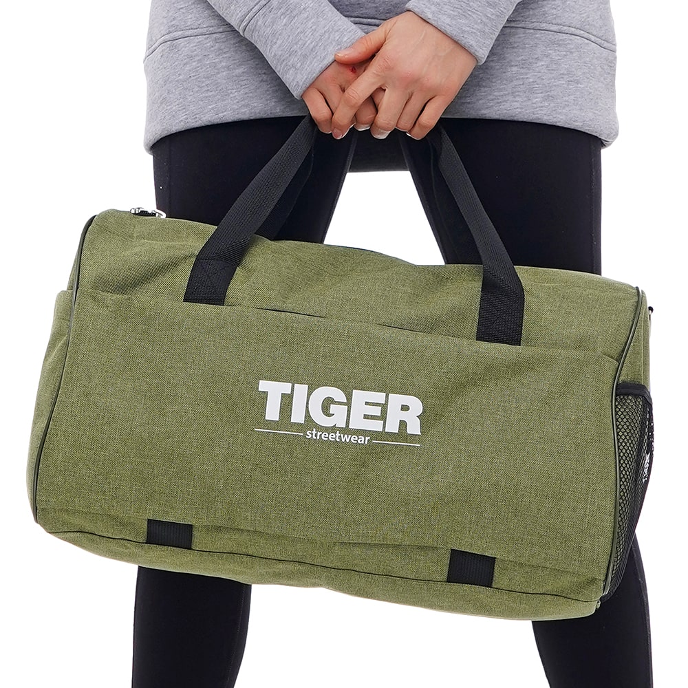 

Дорожная сумка Tiger Space Air Print Коттон олива