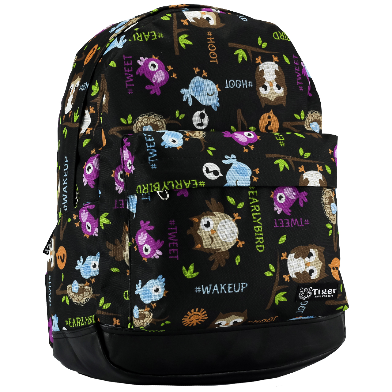 

Городской рюкзак Tiger Wolly Print Птички