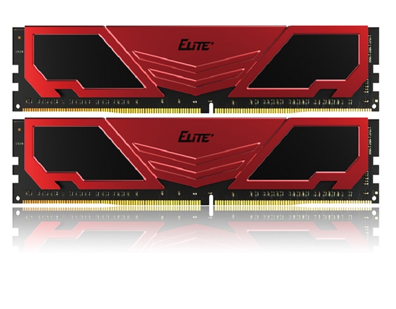 

DDR4 2x4GB/3200 Team Elite Plus Red/Black (TPRD48G3200HC22DC01)
