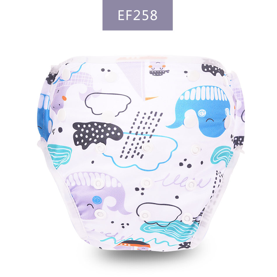 

Многоразовый подгузник Happy Flute для плавания вес 3-15 кг (EF258)