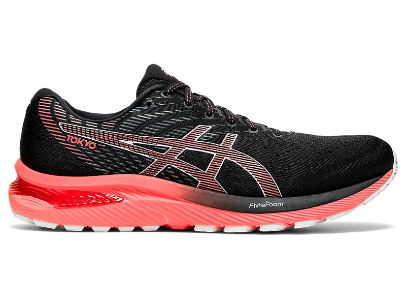 

Мужские кроссовки для бега Asics GEL-CUMULUS 22 TOKYO 1011B078 001 BLACK/SUNRISE RED 2021 46 (EU), 29 (CM), 11,5 (US)