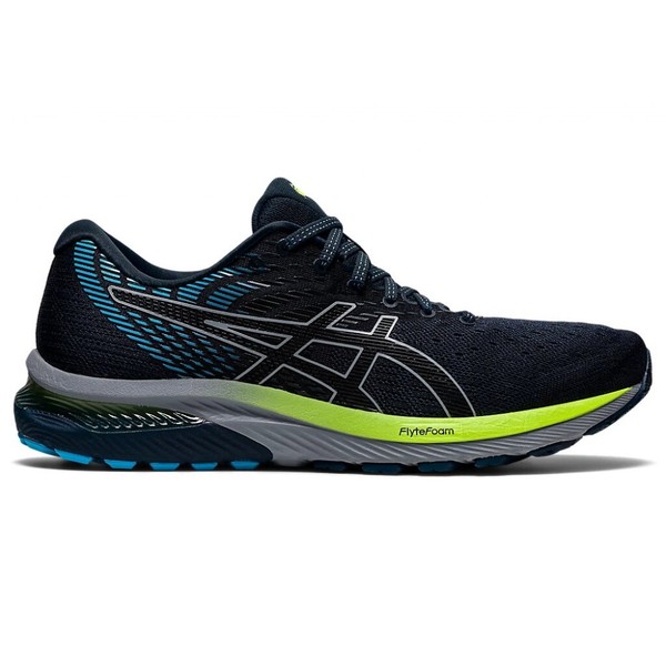 

Мужские кроссовки для бега Asics GEL-CUMULUS 22 1011A862 402 FRENCH BLUE/BLACK 2021 46 (EU), 29 (CM), 11,5 (US)