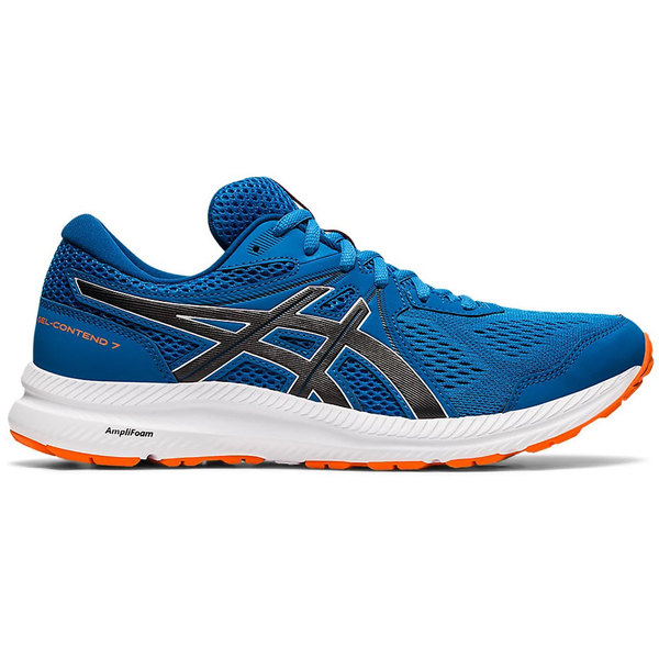

Мужские кроссовки для бега Asics GEL-CONTEND 7 1011B274 403 REBORN BLUE/BLACK 2021 44,5 (EU), 28,25 (CM), 10,5 (US)
