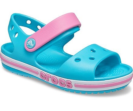 

Сандалі на дівчинку Crocs Bayaband Sandal Aqua С8 25 Бірюза