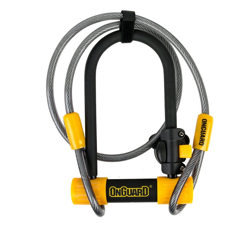 

Велозамок Onguard U-lock 8015M BULLDOG Medium DT 90x175 Черный с желтым LCK-93-46