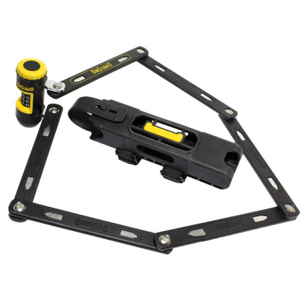 

Велозамок кодовый Onguard 8131 REVOLVER Link Plate X4P Combo 112см Чорний LCK-11-92