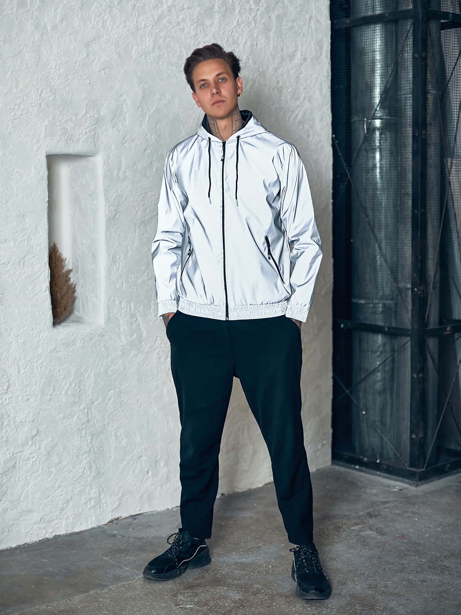 

Ветровка Tailer  светоотражающая Серая (1013, Ветровка Tailer 56 светоотражающая Серая (1013)