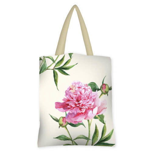

Сумка женская тканевая Original Presentville Пион розовый 40x45 см