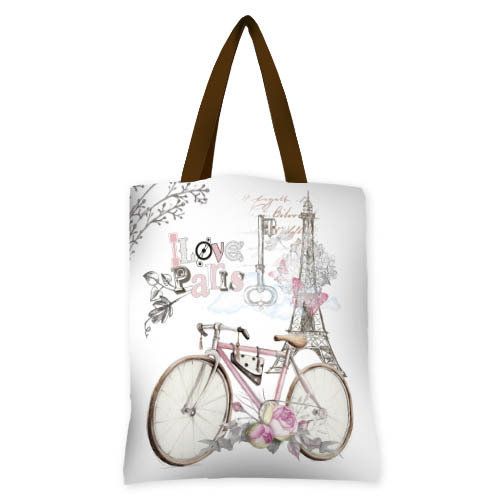 

Сумка женская тканевая Original Presentville Love Paris 40x45 см