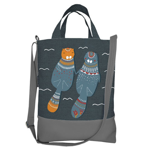

Сумка городская City Presentville Бобры 34х40х11 см