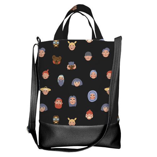 

Сумка городская City Presentville Дещо про мої alter ego 34х40х11 см