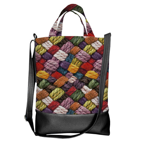 

Сумка городская City Presentville Зимний мотив 34х40х11 см